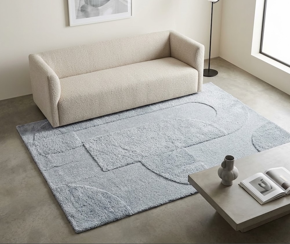 Tova 160cm x 230cm Blue