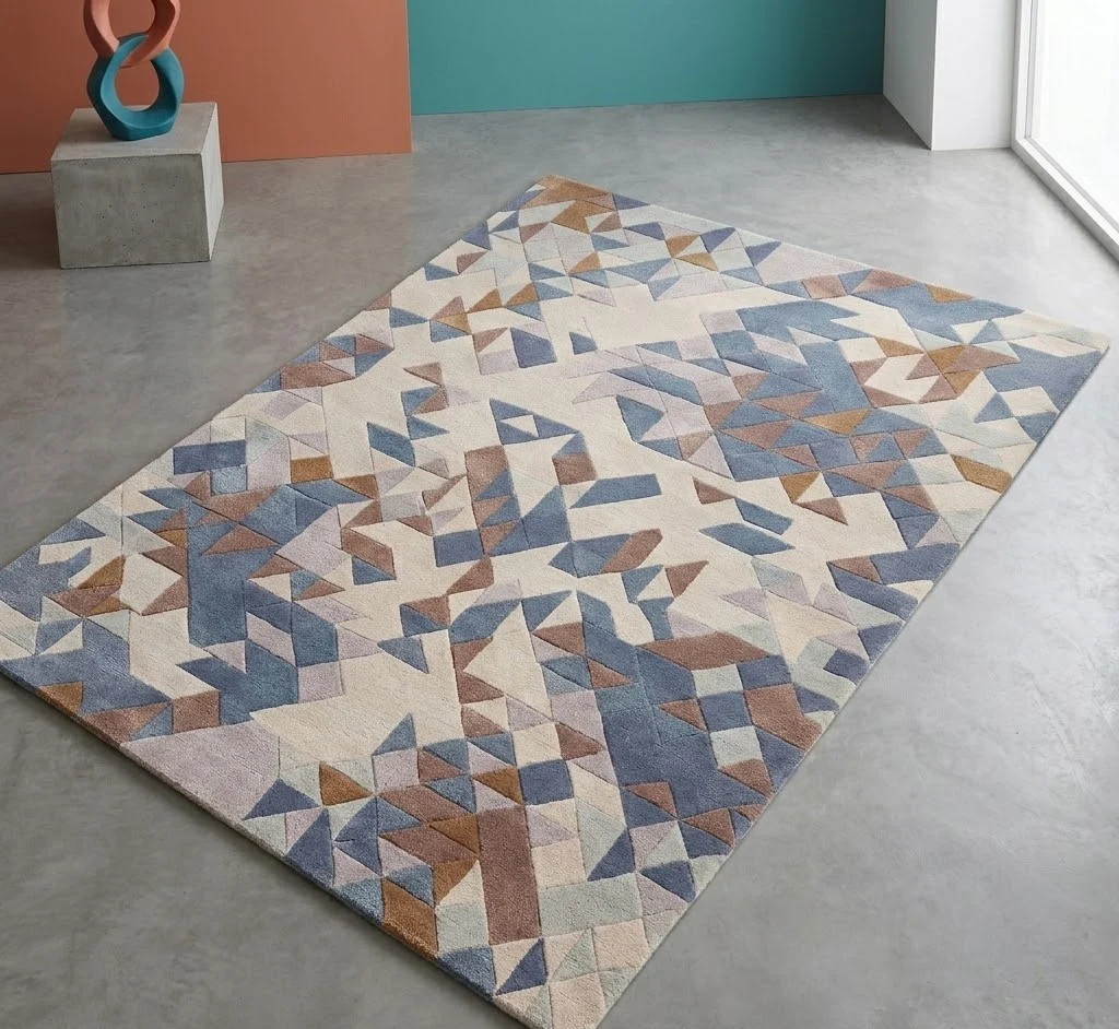 Enigma 160cm x 230cm Blue Multi