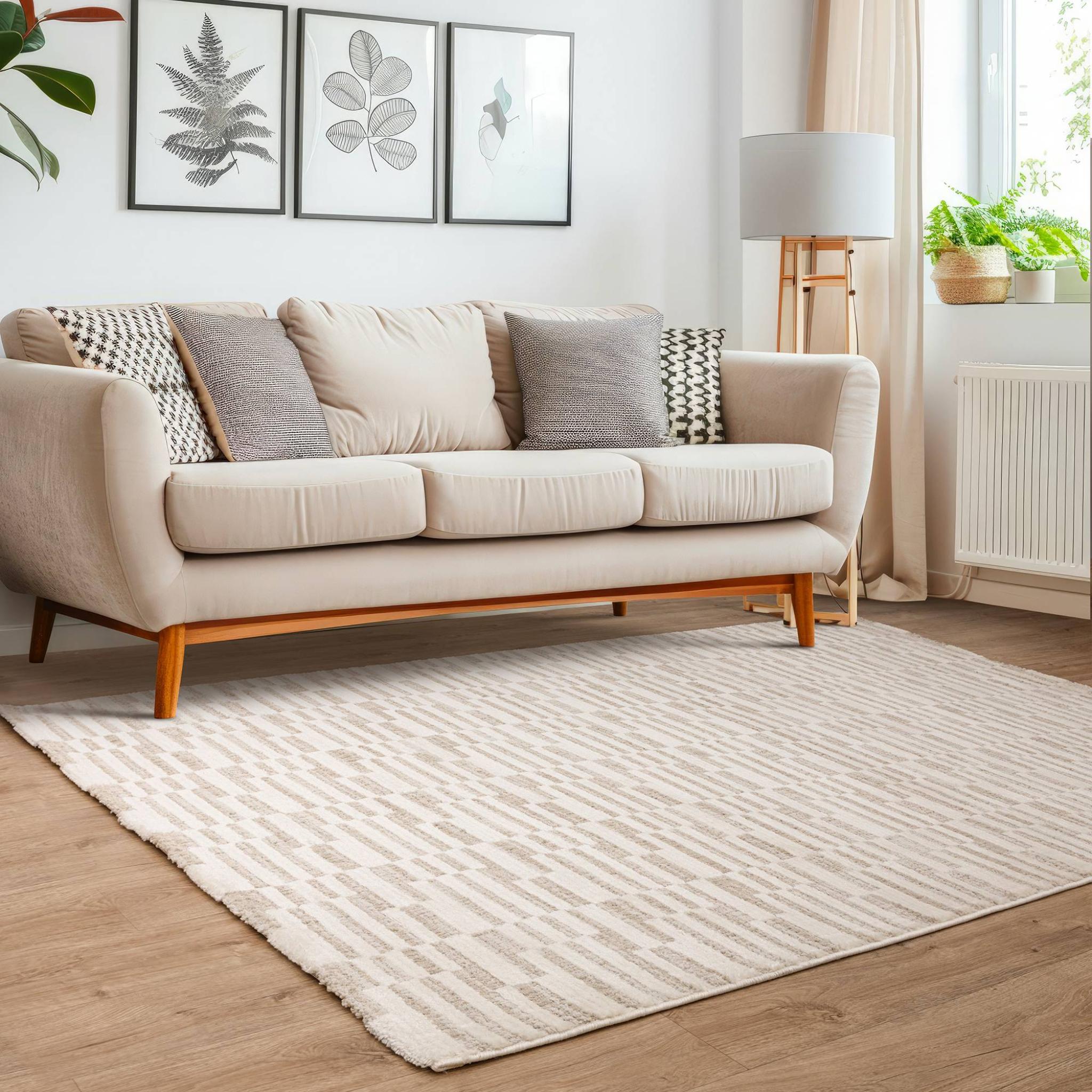 Axel AX02 Cream Beige 120cm x 160cm