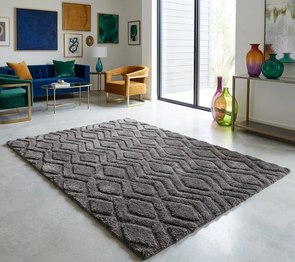 Harrison 160cm x 230cm Charcoal Rug