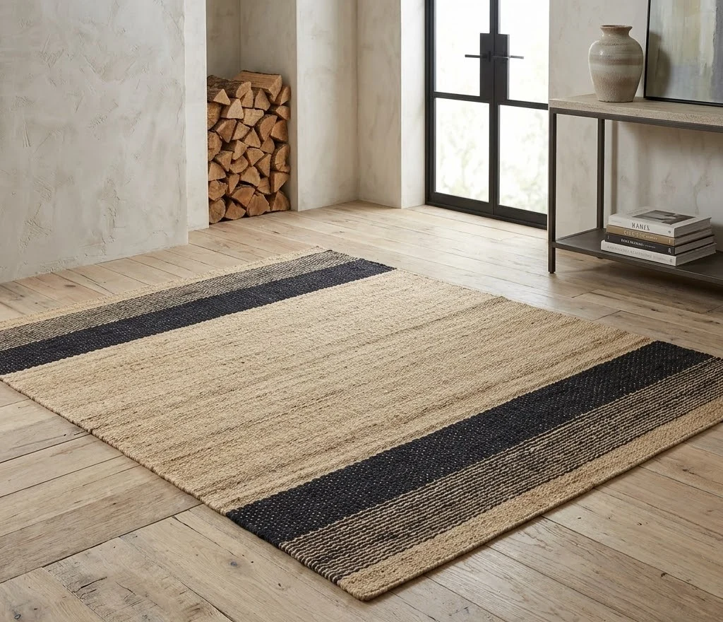 Cedar 160cm x 230cm Charcoal / Natural