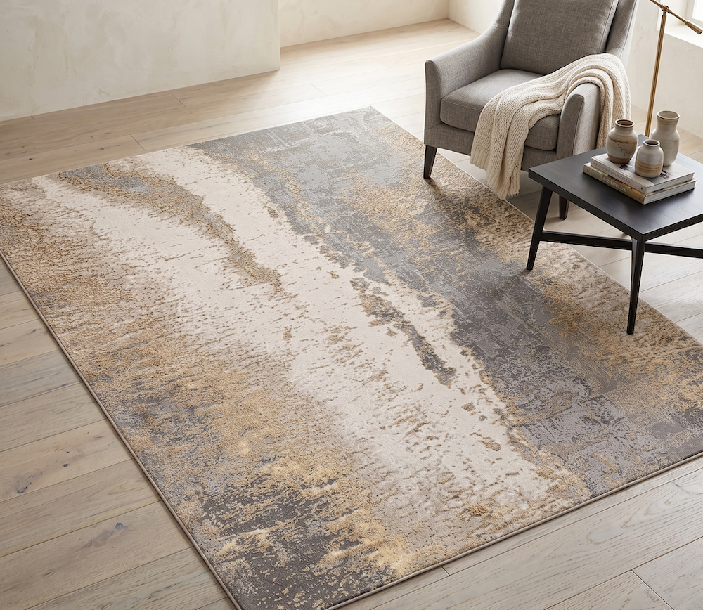 Aurora 120cm x 170cm Cliff Rug AU24
