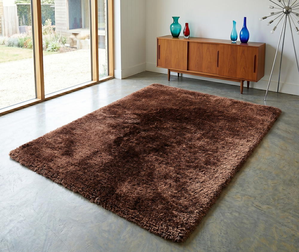 Plush Rug 70cm x 140cm Copper