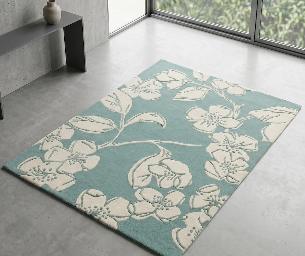 Matrix Rug 120cm x 170cm 12 Devore Blue