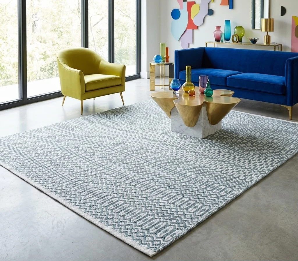 Halsey Rug 200cm x 290cm Duck Egg