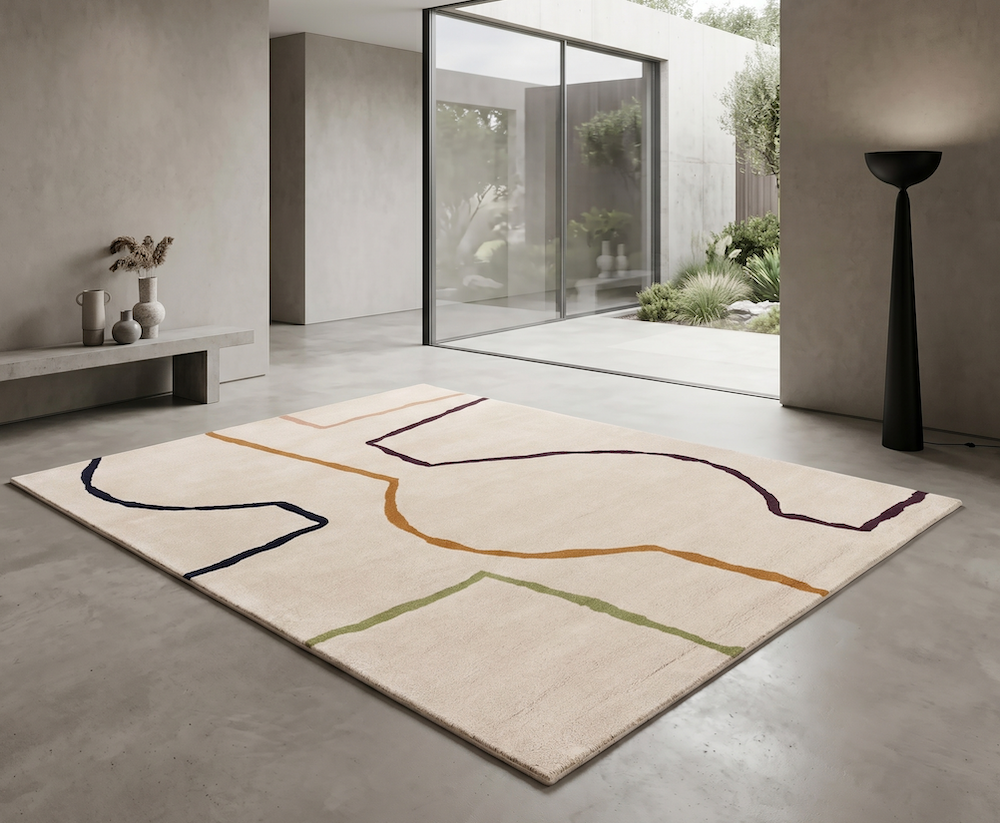 Reef Rug 200cm x 290cm RF22 Linear Multi