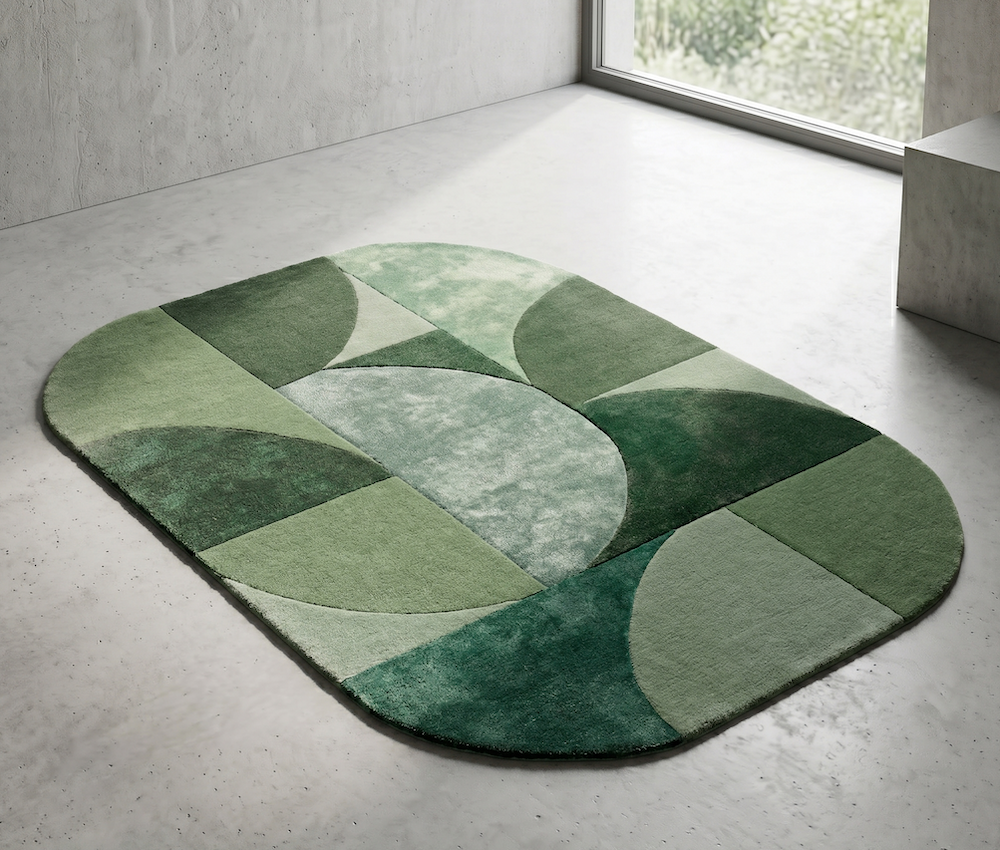 Matrix 160cm x 230cm 75 Oval Forest