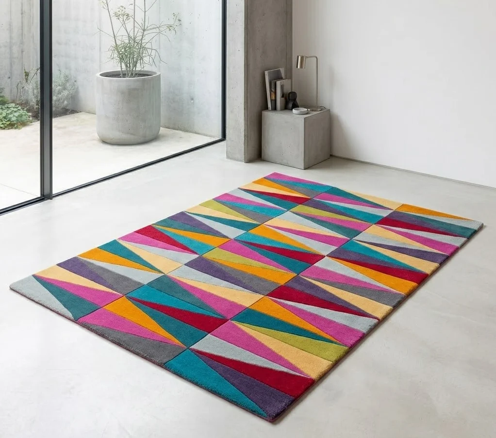 Funk Rug 120cm x 170cm 08 Triangles