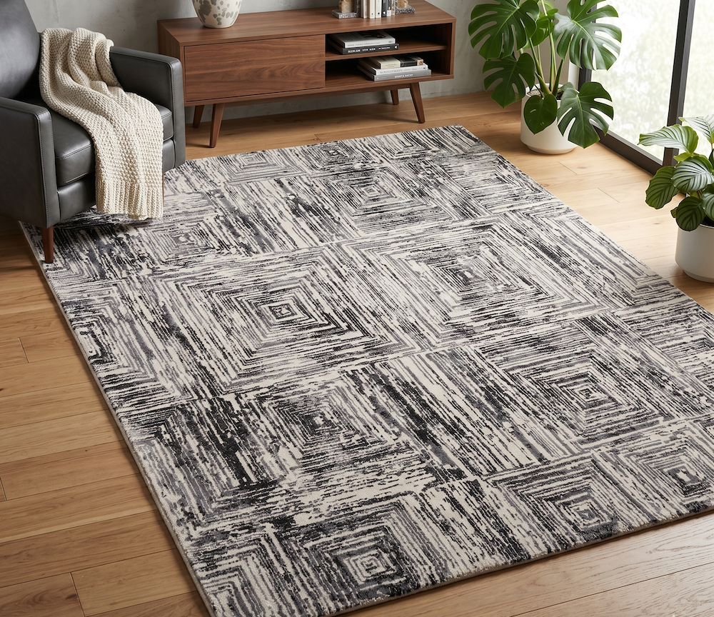 Kuza 120cm x 170cm Portrait Grey