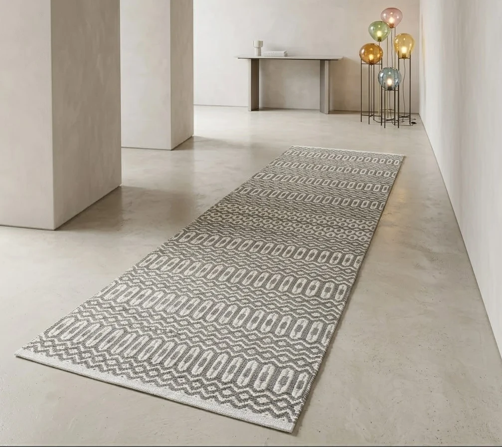Halsey Rug 66cm x 240cm Grey