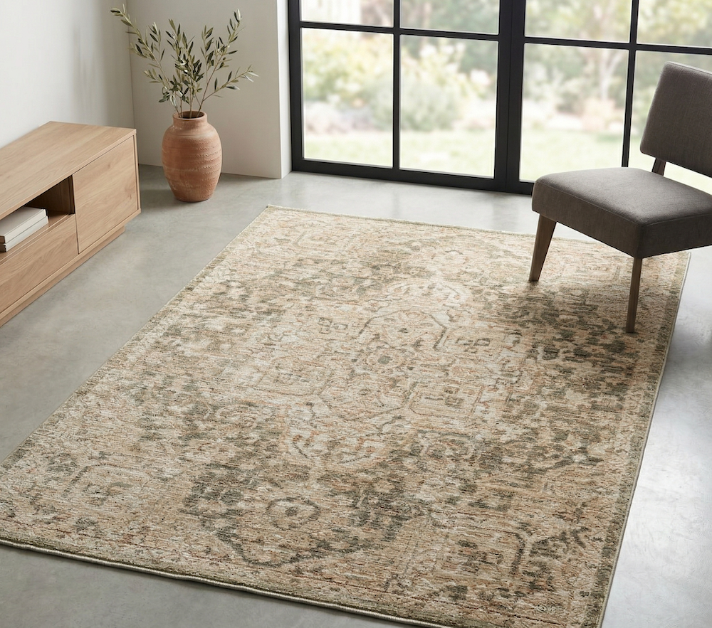 Heriz  120cm x 160cm Serapi Green