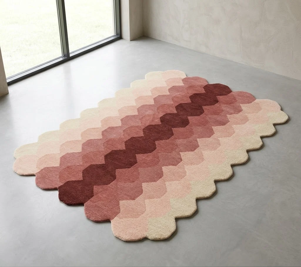 Hive 120cm x 170cm Pink