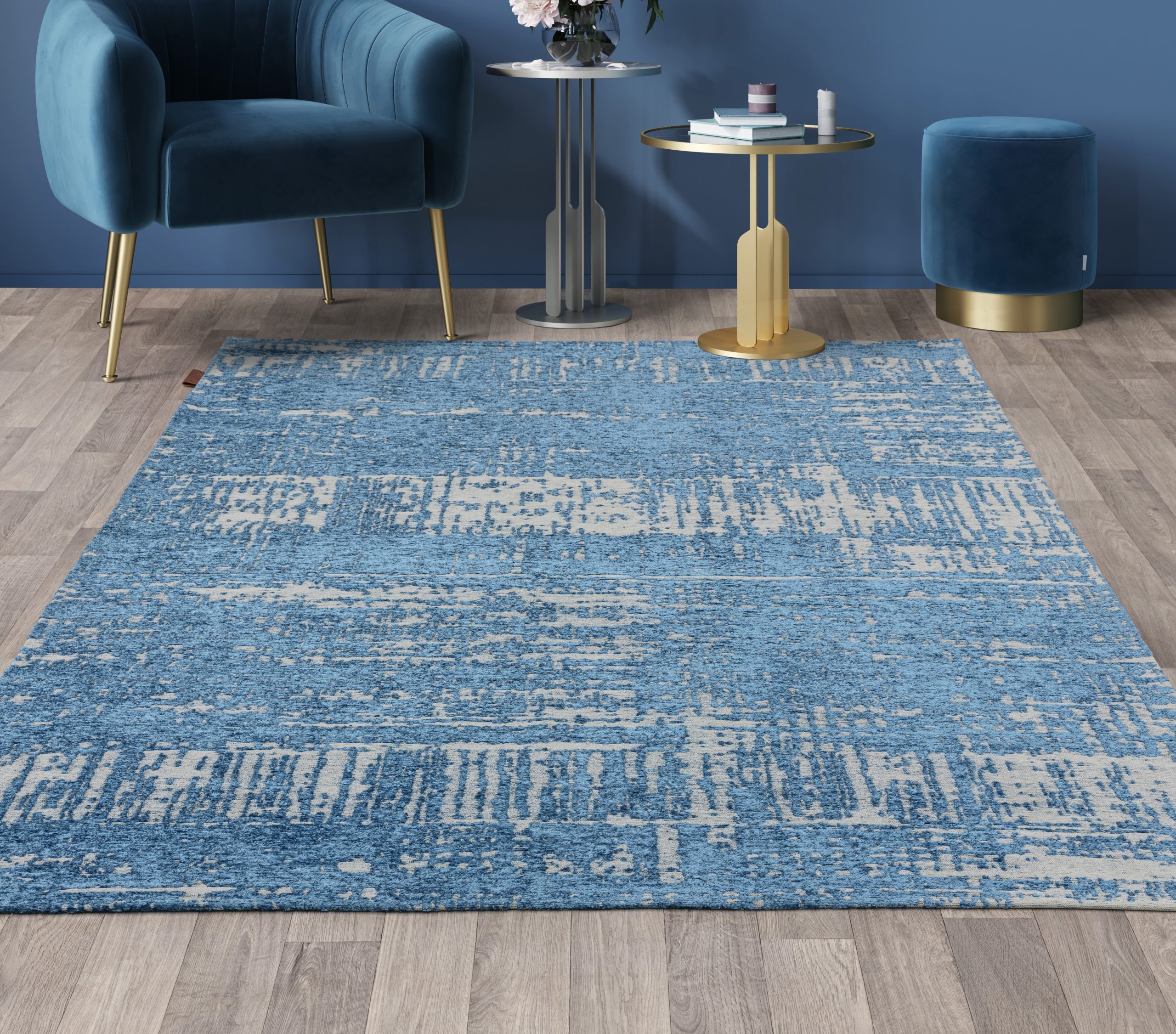 Beau 120cm x 170cm Denim