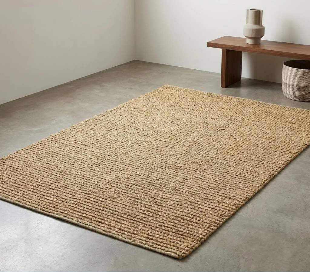 Jute Loop Rug 120cm x 180cm Natural