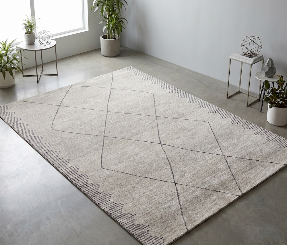 Mason 160cm x 230cm Diamond Grey