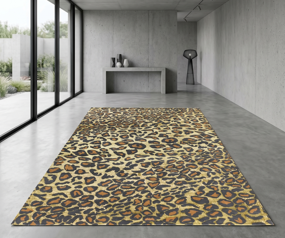 Quantum Rug 160cm x 230cm QU01 Leopard