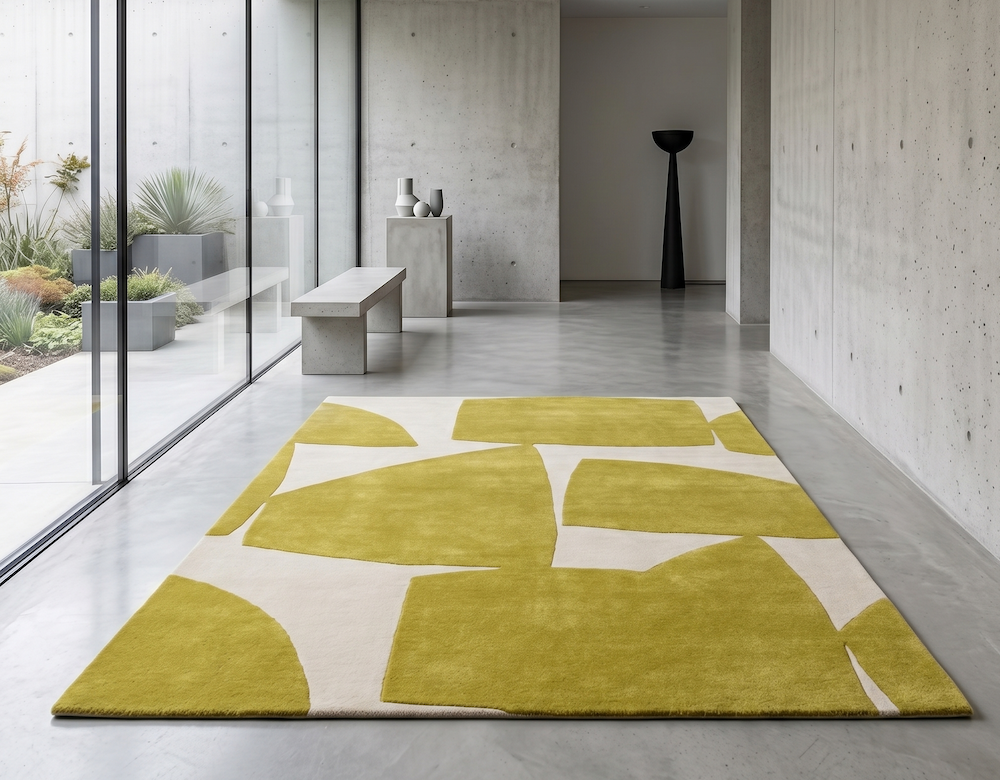 Romy 120cm x 170cm 06 Kite Chartreuse