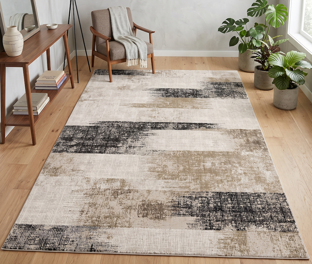 Kuza 120cm x 170cm Lines Beige