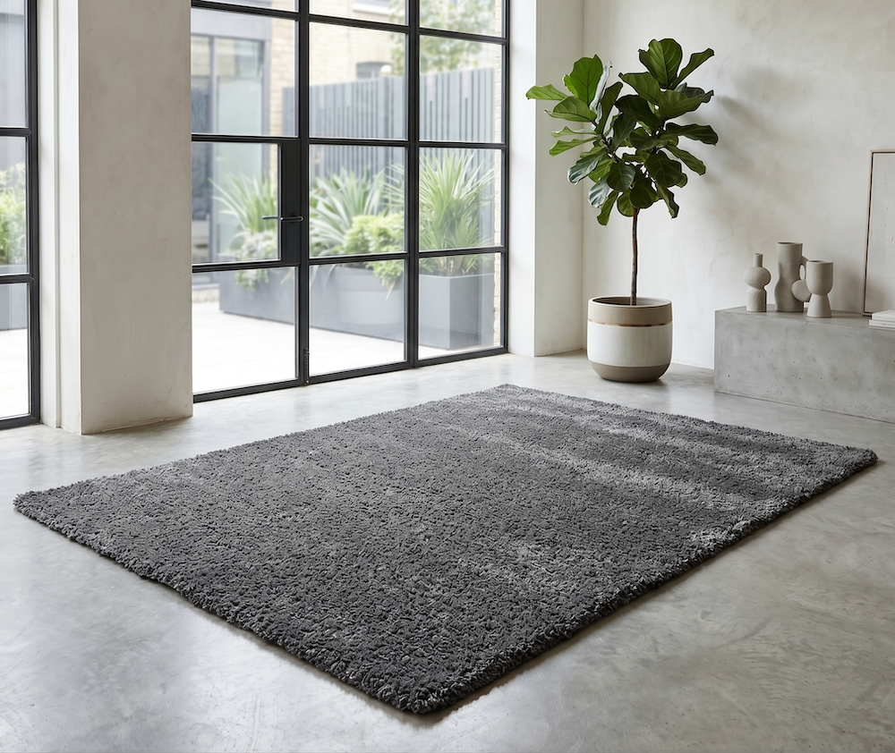 Lulu Soft Touch Rug 120cm x 170cm Smoke