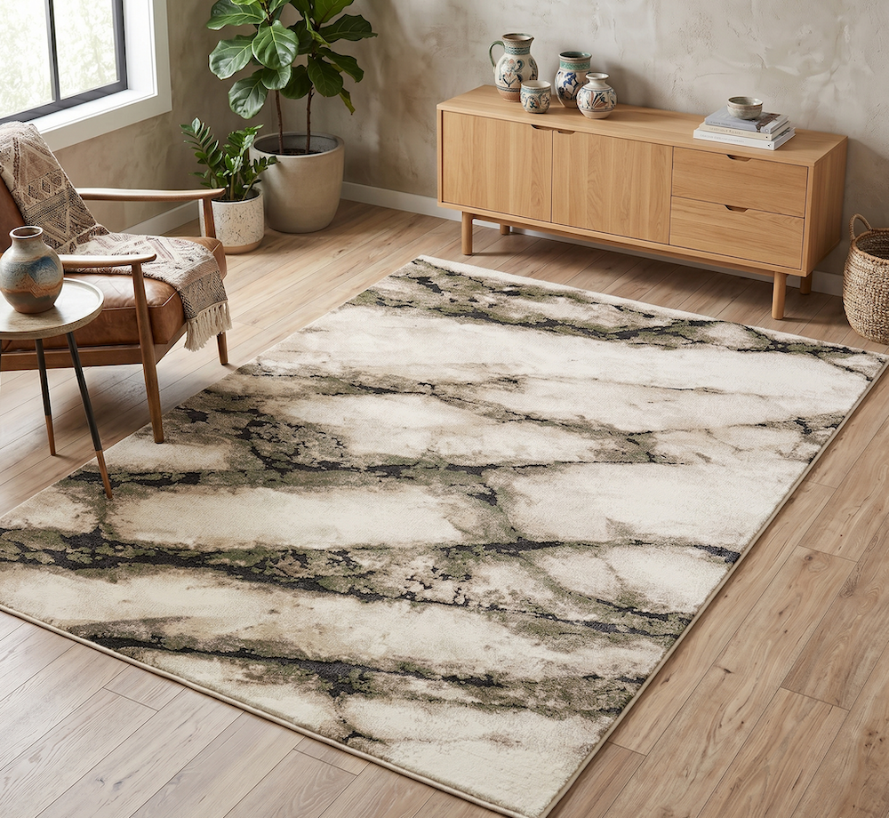 Mirage 120cm x 170cm Mineral green