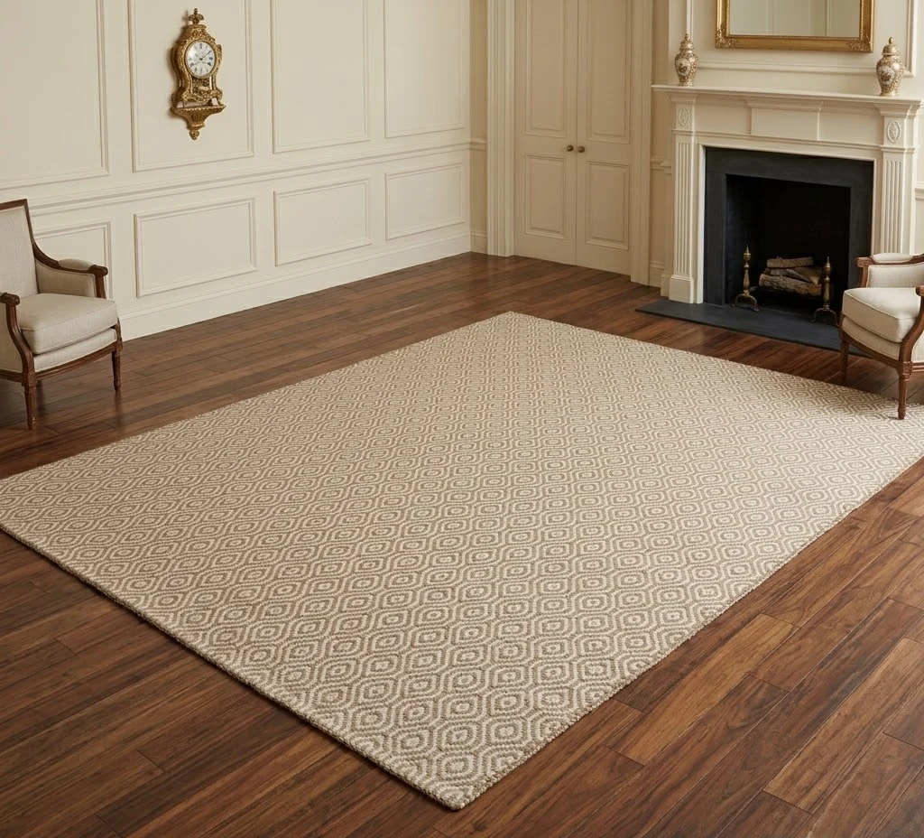 Global 120cm x 170cm Cream Mosaic