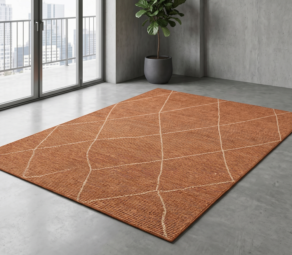 Mulberry 120cm x 170cm Terracotta