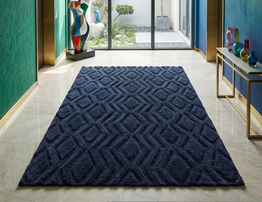 Harrison 200cm x 290cm Navy Rug
