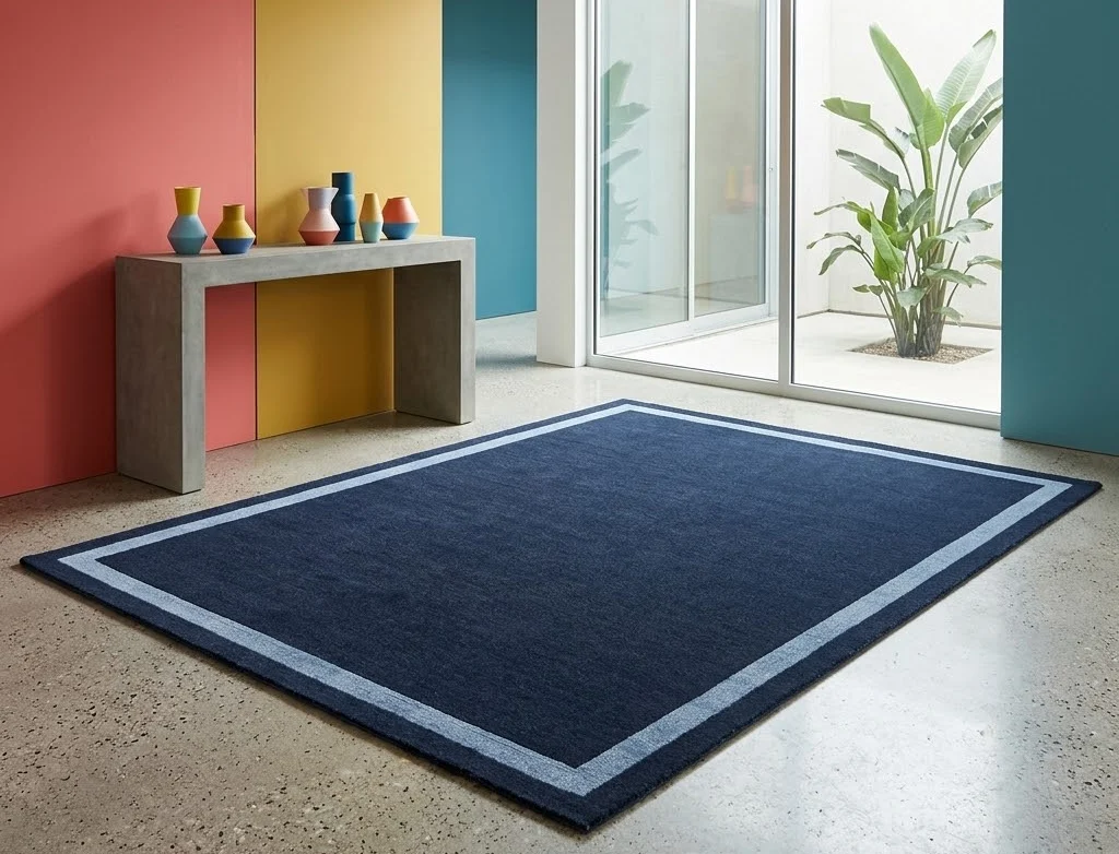 ALBI  160cm x 230cm Navy