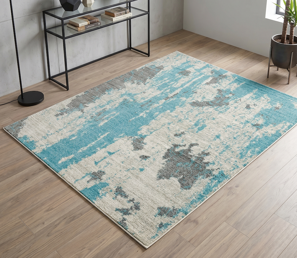 Nova 200cm x 290cm Duck Egg Rug NV15