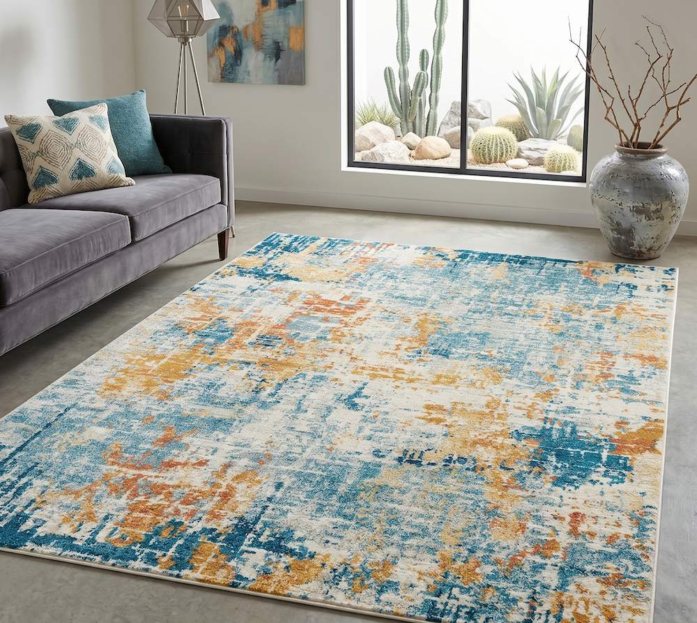 Nova 80cm x 150cm Illusion Ochre NV39