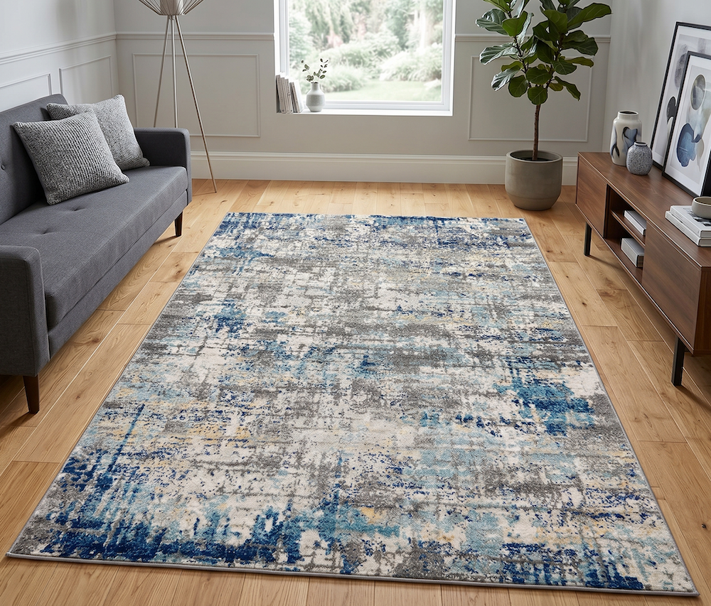 Nova 80cm x 150cm Illusion Blue NV40