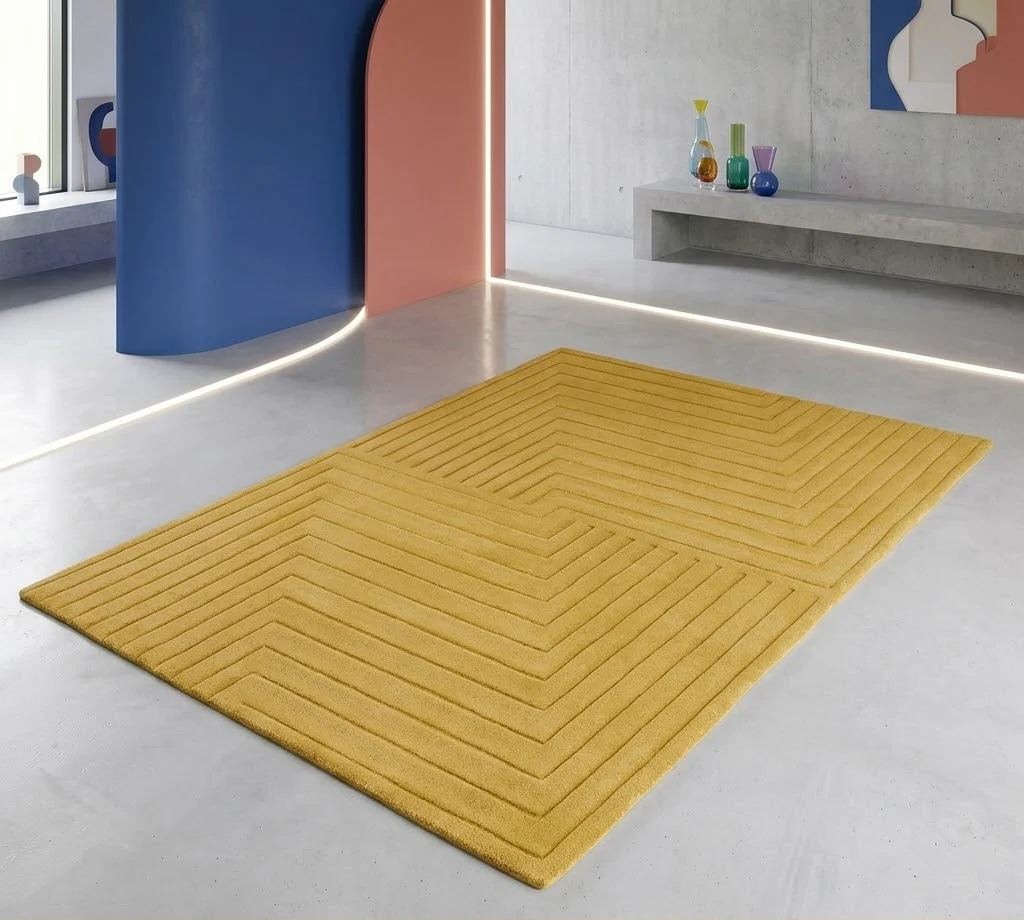 Form Rug 160cm x 230cm Ochre