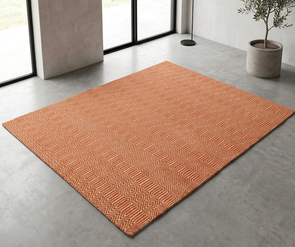 Sloan Rug 100cm x 150cm Orange