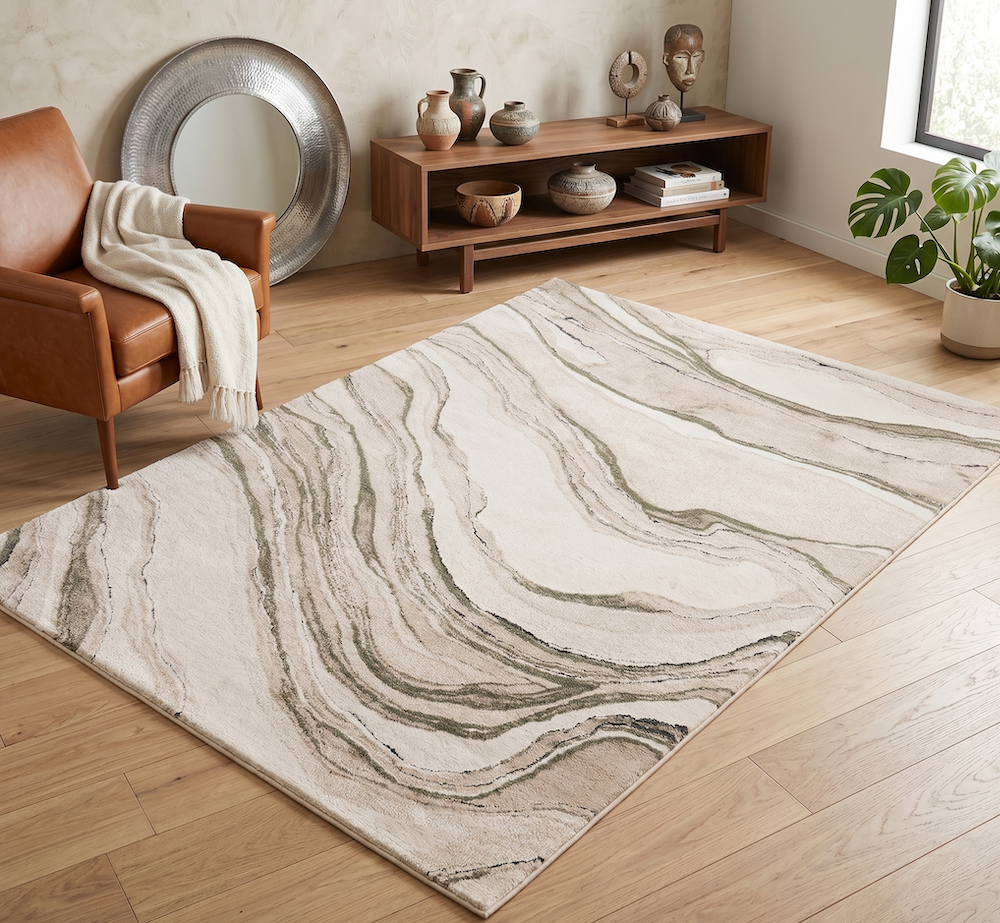 Mirage 120cm x 170cm Quartz Green