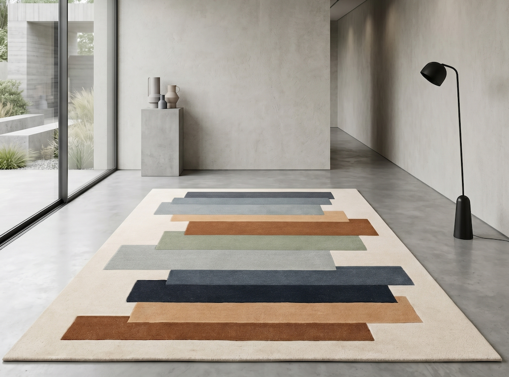 Reef Rug 160cm x 230cm RF32 Stacks Green