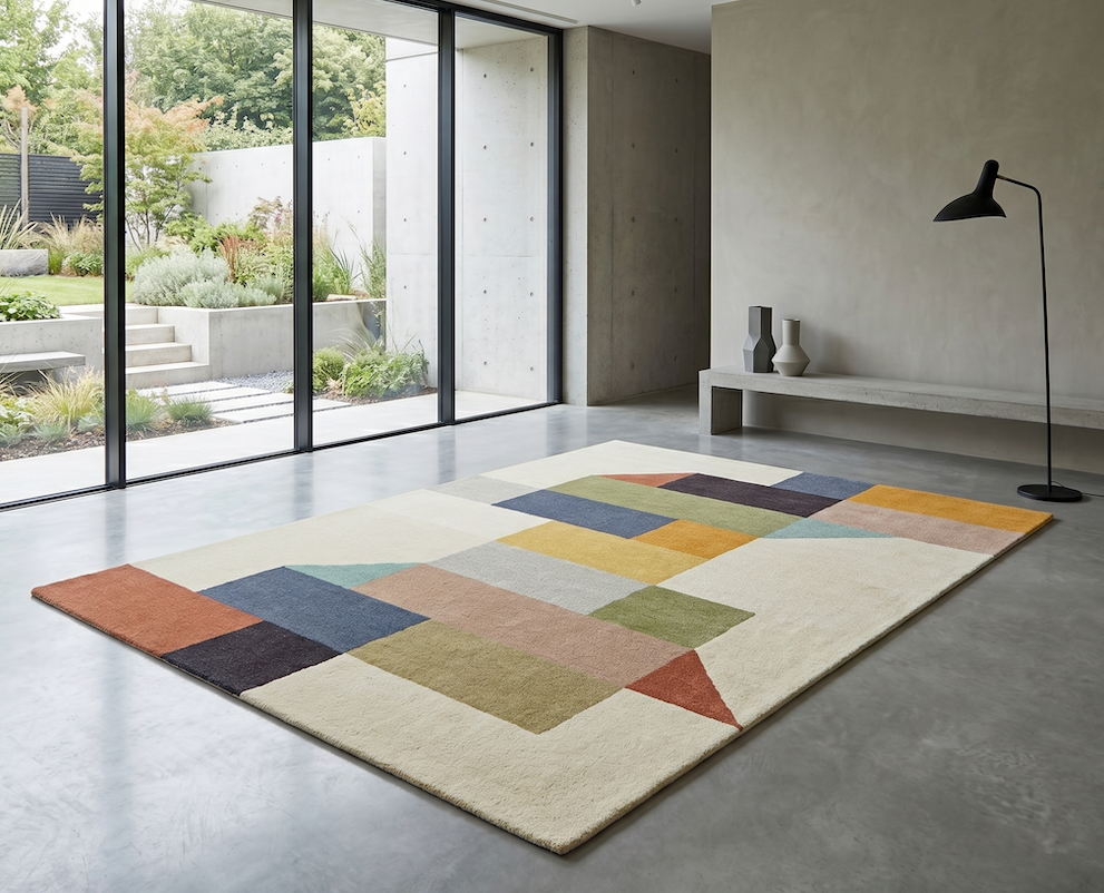 Reef Rug 200cm x 290cm RF15 Modern Multi