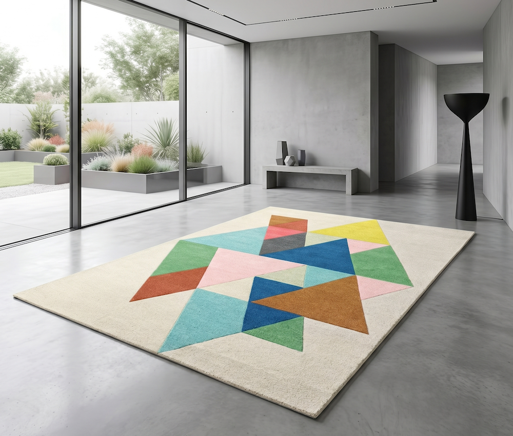 Reef Rug 200cm x 290cm RF18 Triangle Multi