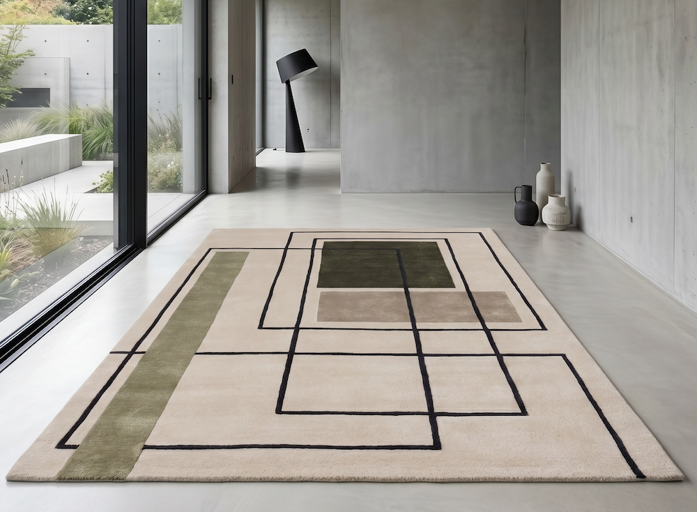 Reef Rug 200cm x 290cm RF21 Outline Khaki