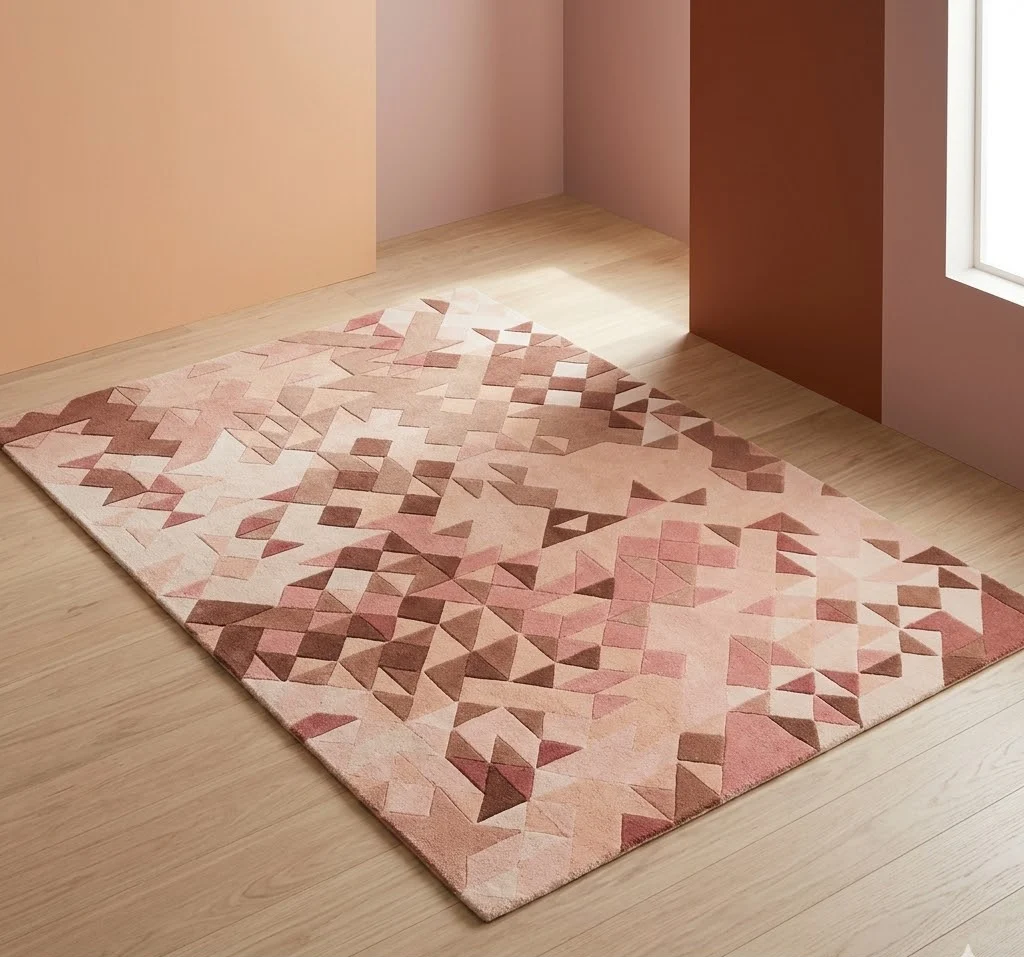 Enigma 200cm x 290cm Rose Multi