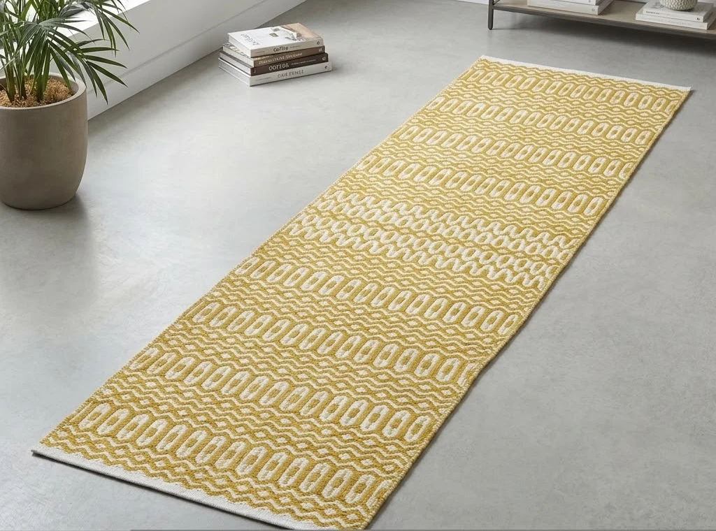 Halsey Rug 66cm x 240cm Mustard