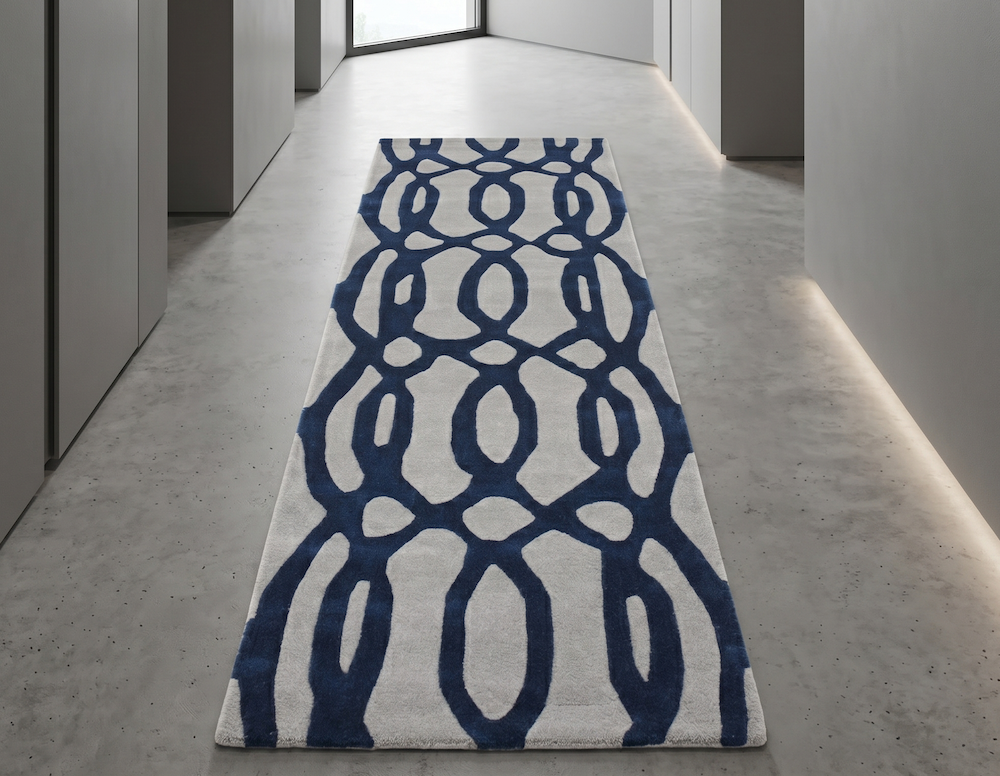 Matrix Runner 70cm x 240cm 36 Wire Blue