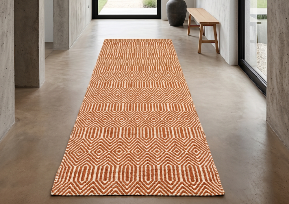 Sloan Runner 66cm x 200cm Orange