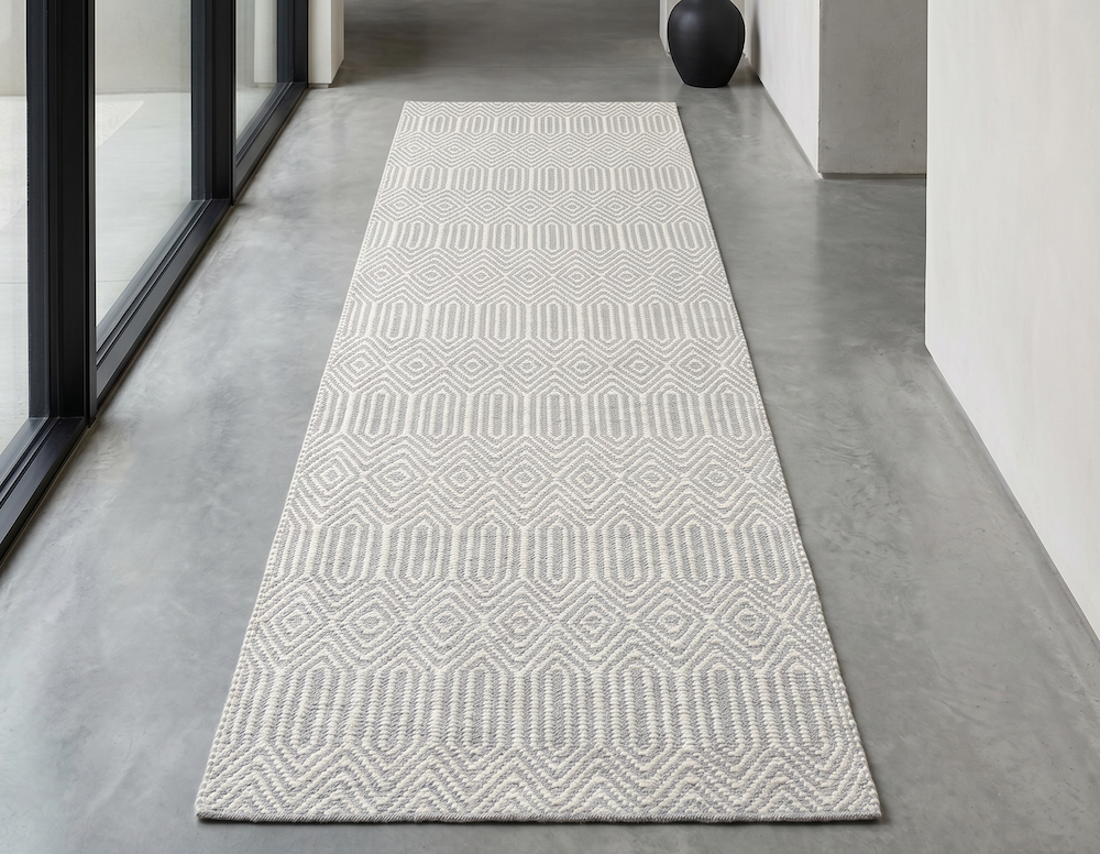 Sloan Runner 66cm x 200cm Silver