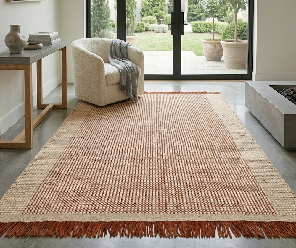 Avalon 120cm x 170cm Rust