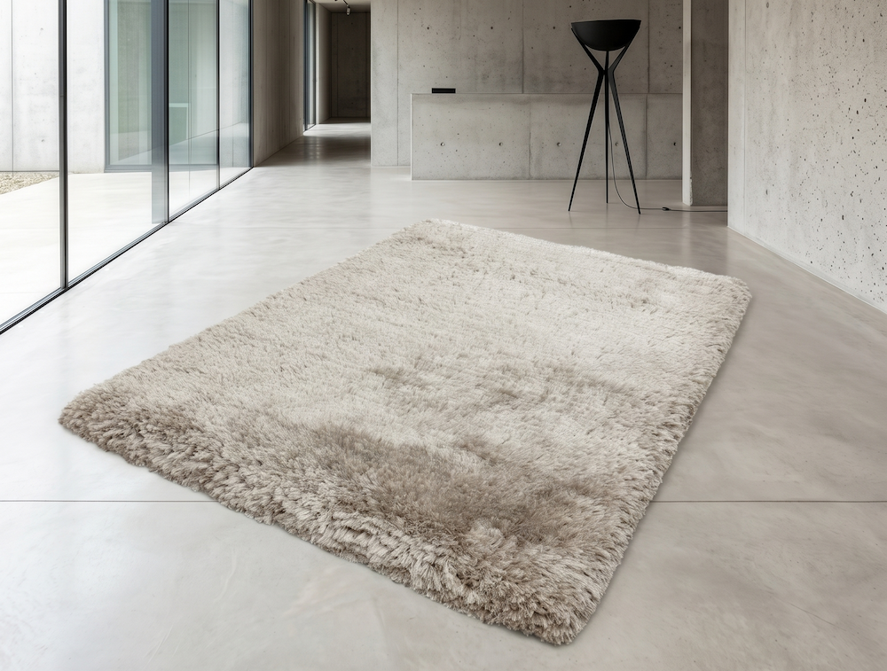 Plush Rug 70cm x 140cm Sand