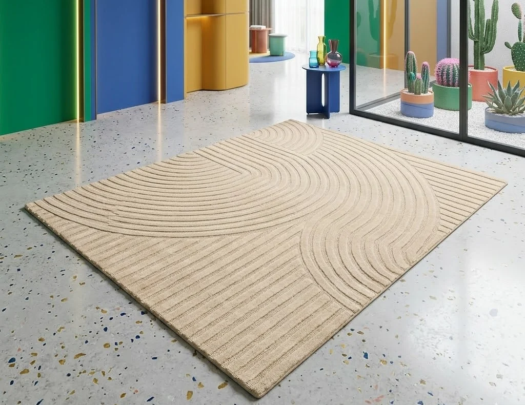 Hague 200cm x 290cm Sand Rug