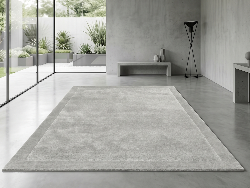 Rise 160cm x 230cm Silver