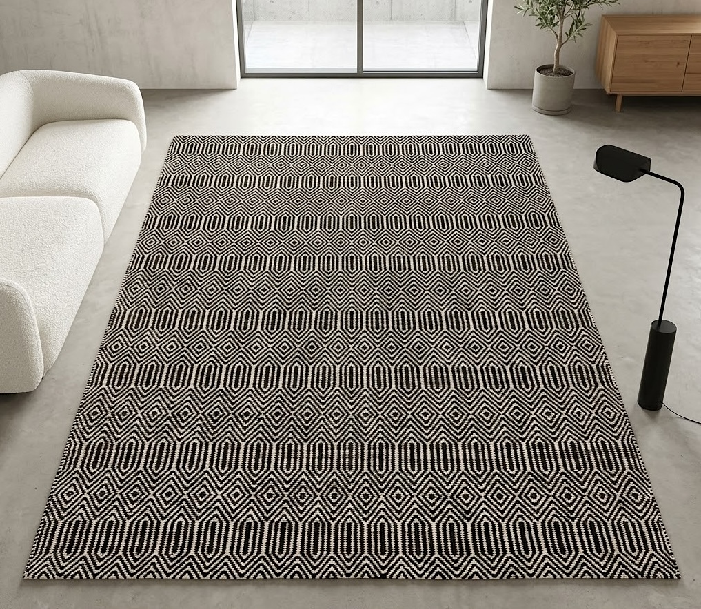 Sloan Rug 100cm x 150cm Black