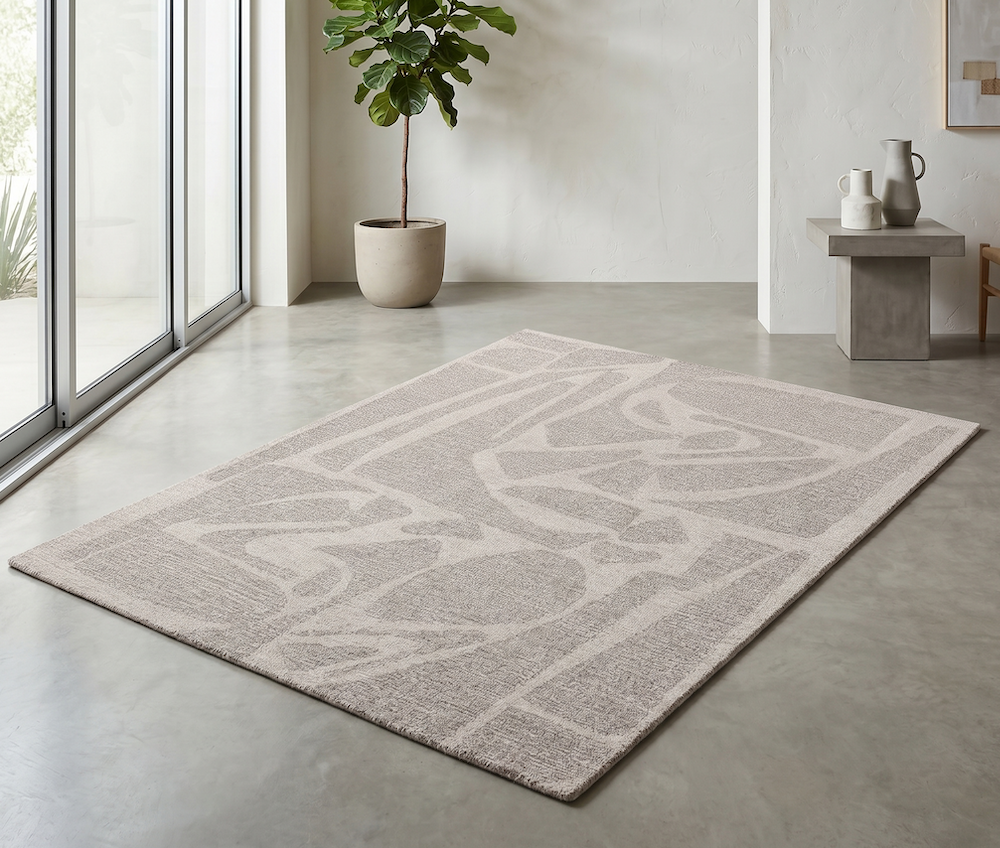 Loxley  160cm x 230cm Stone Grey