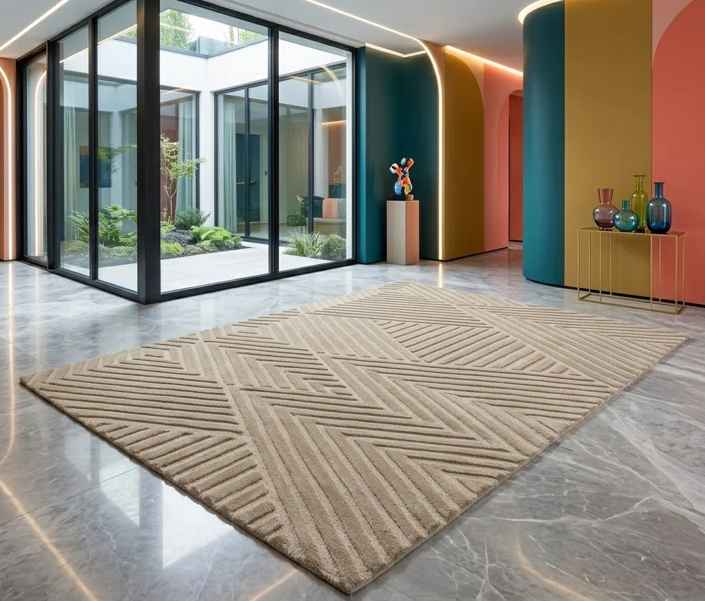 Hague 200cm x 290cm Taupe Rug
